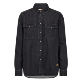 Mos Mosh Natalie Denim Skjorte, Grey
